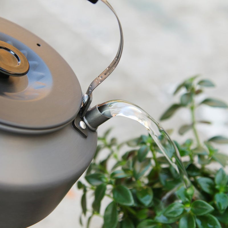 docooler Camping Tea kettle Portable Water Kettle Teapot Coffee Pot 1.6L / 54fl oz camp coffee pot Camping Kettle - Image 4